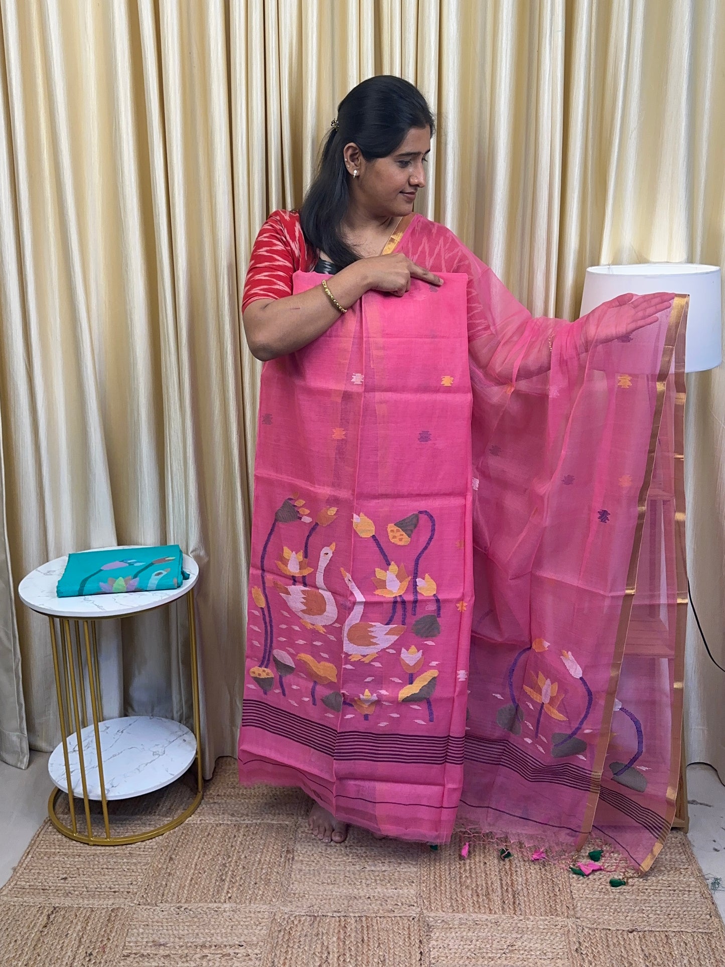 Muslin Jamdhani [handwork]-7