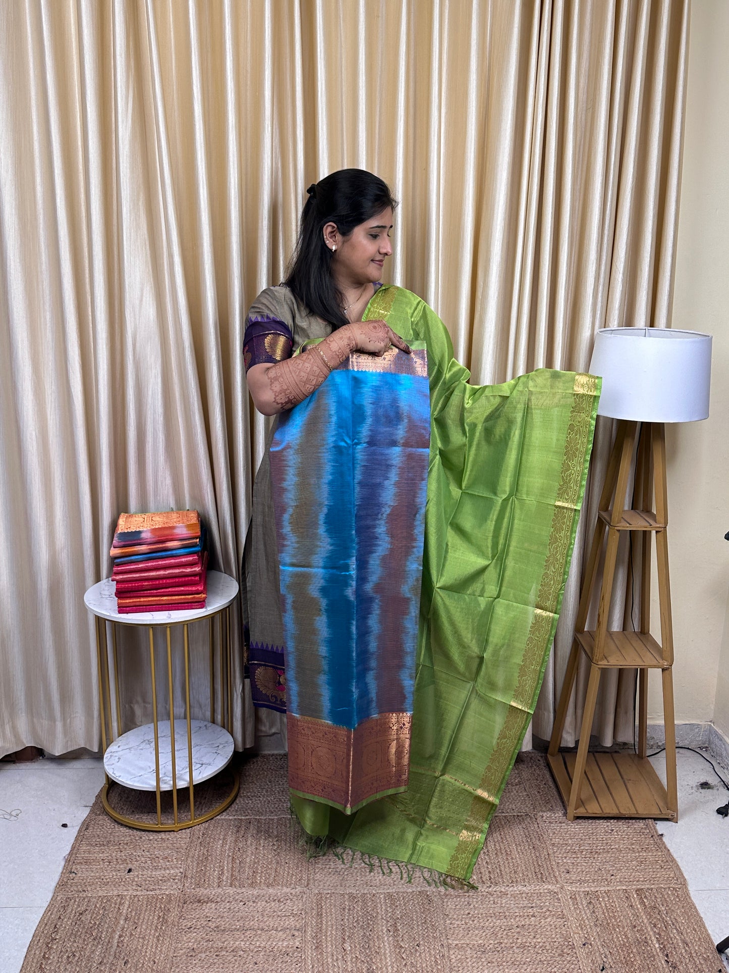 SITA 13-Mangalgiri handloom pochampalli weave