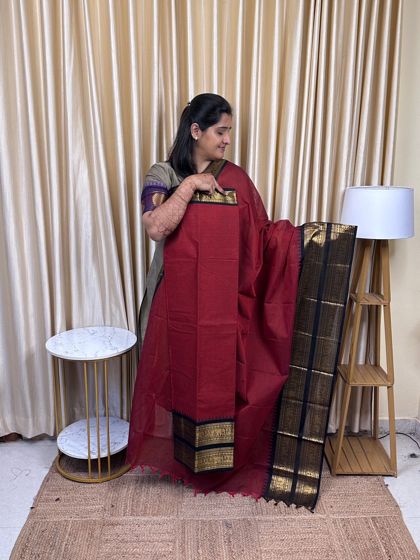 Isai Bigborder Chettinad 2 piece set - ISAI 19
