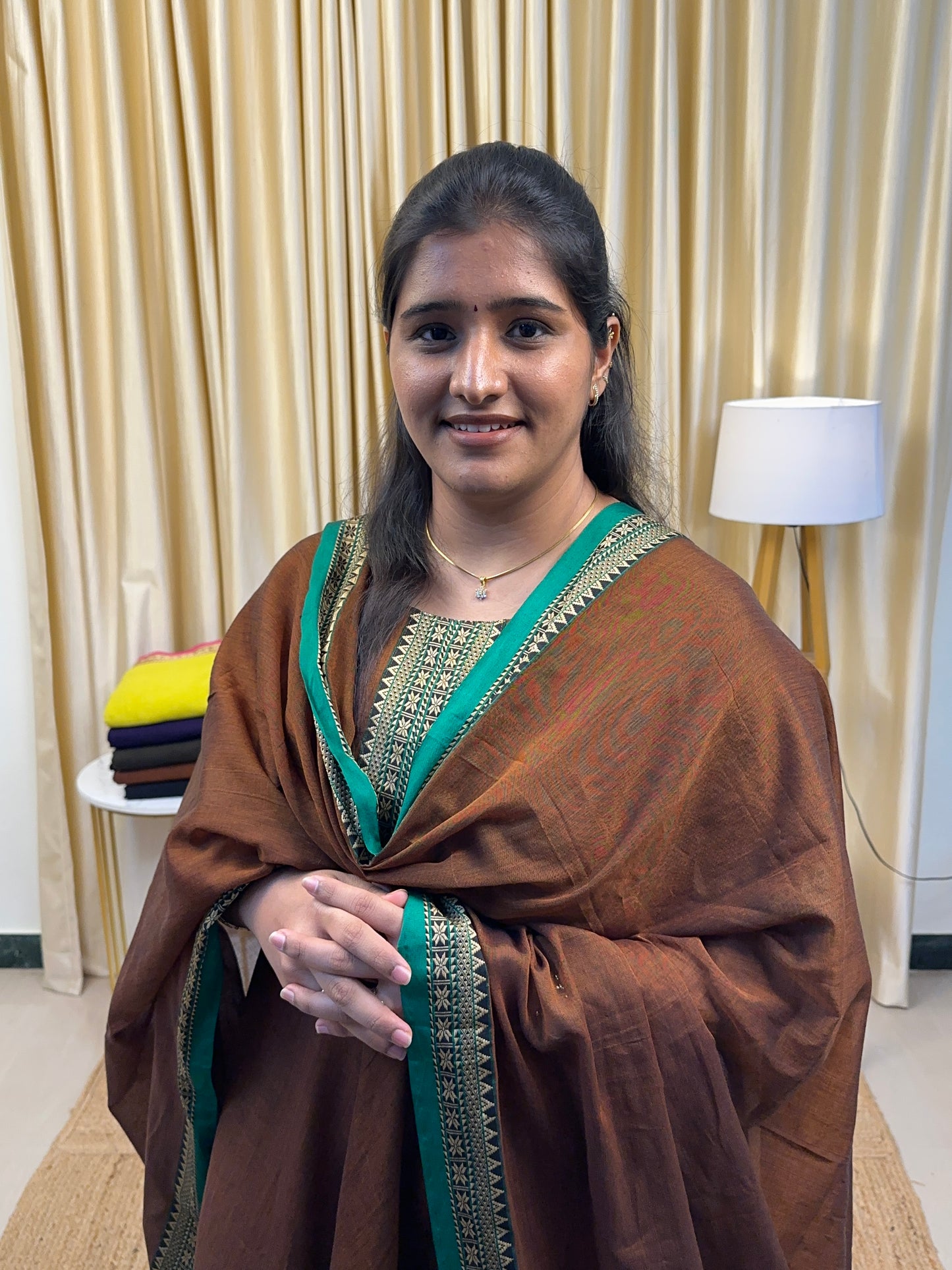 Rustwood Narayanapet unstitched dress material