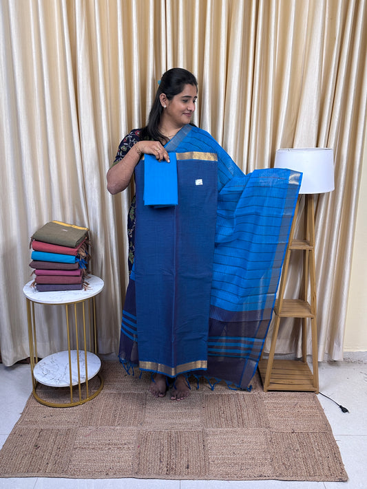 Premium Mangalgiri cotton 3 piece set - PMC33