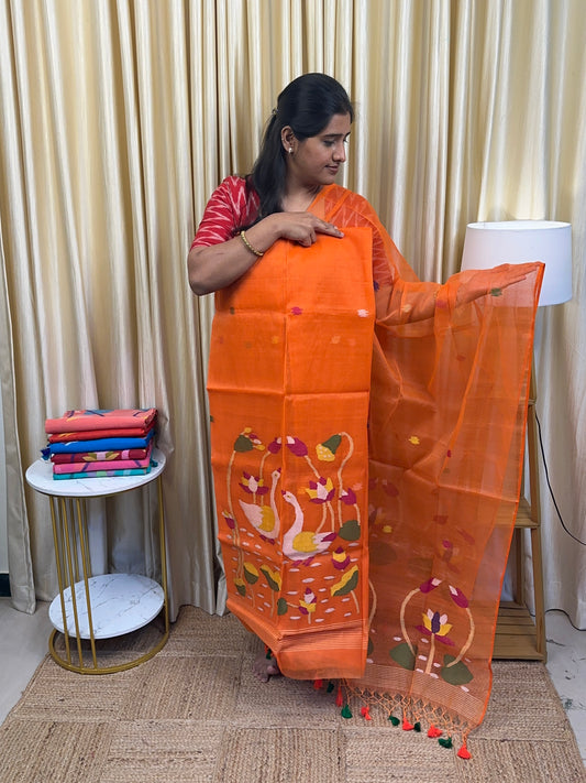 Muslin Jamdhani [handwork]-2