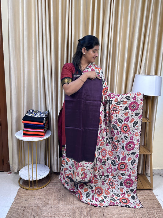Gap border kalamkari 2 piece set - GAP17