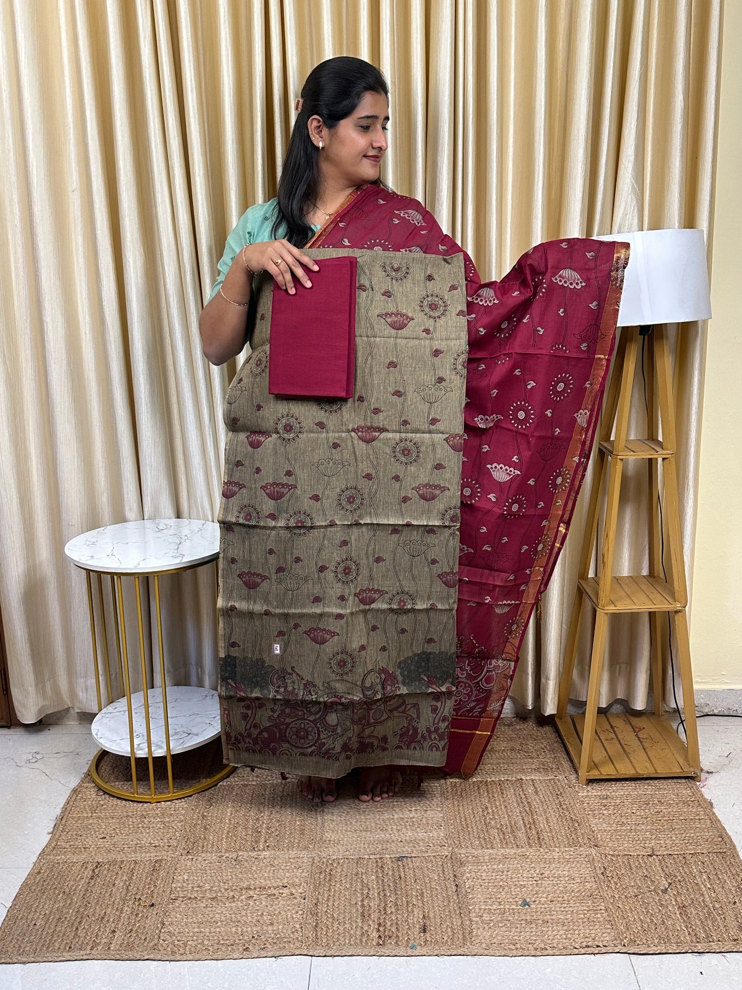 Premium Printed south cotton- kathai 43