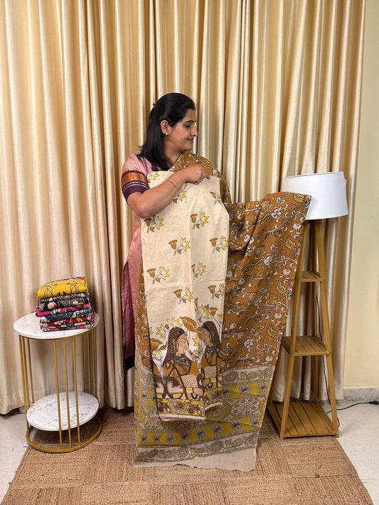 Kalamkari 2 piece set -KST106