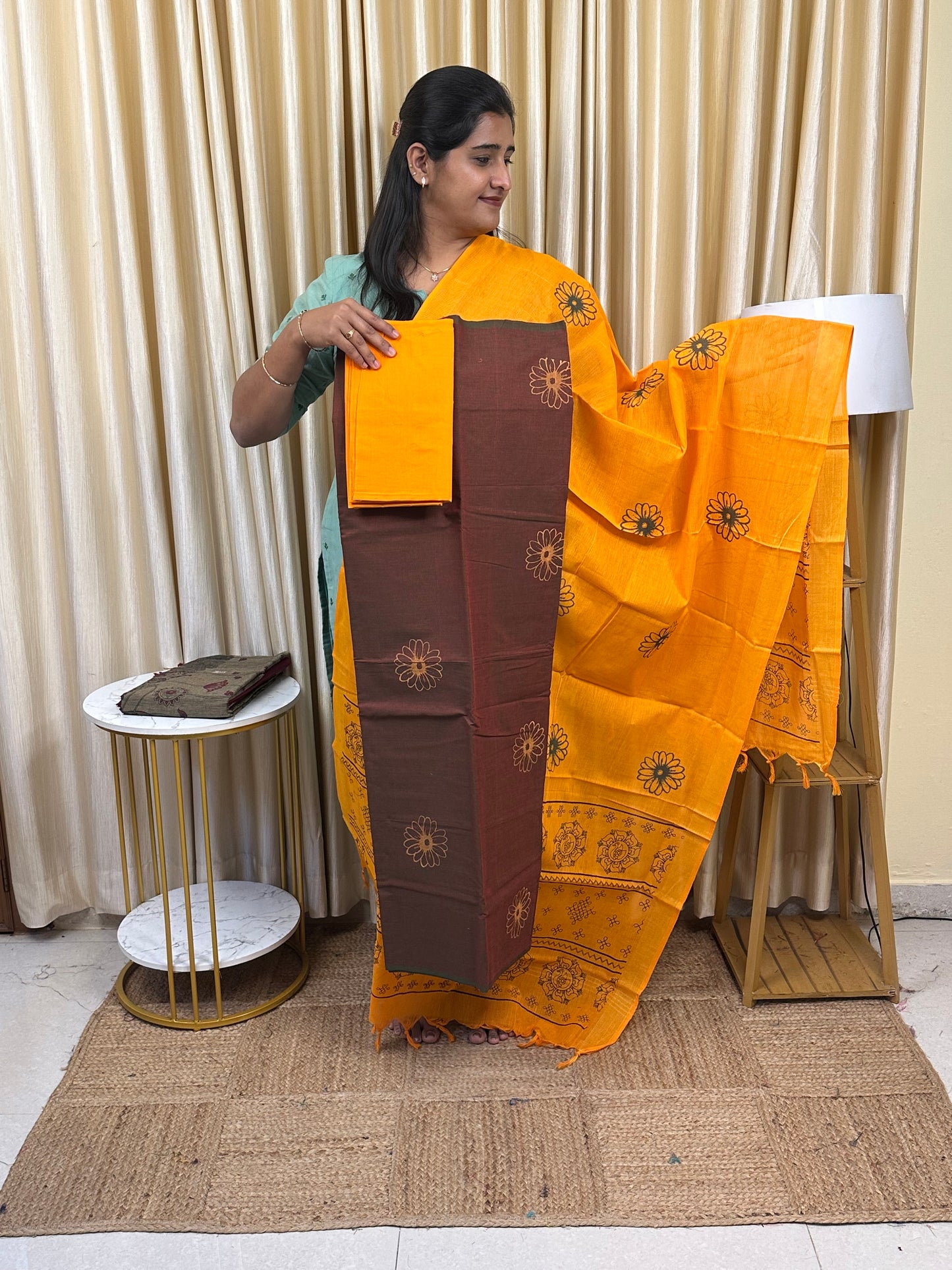 Premium Printed south cotton- kathai 42