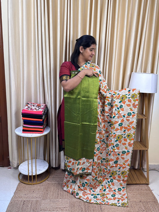 Gap border kalamkari 2 piece set - GAP15