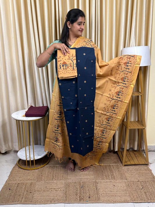 Printed south cotton 3 piece set- 9