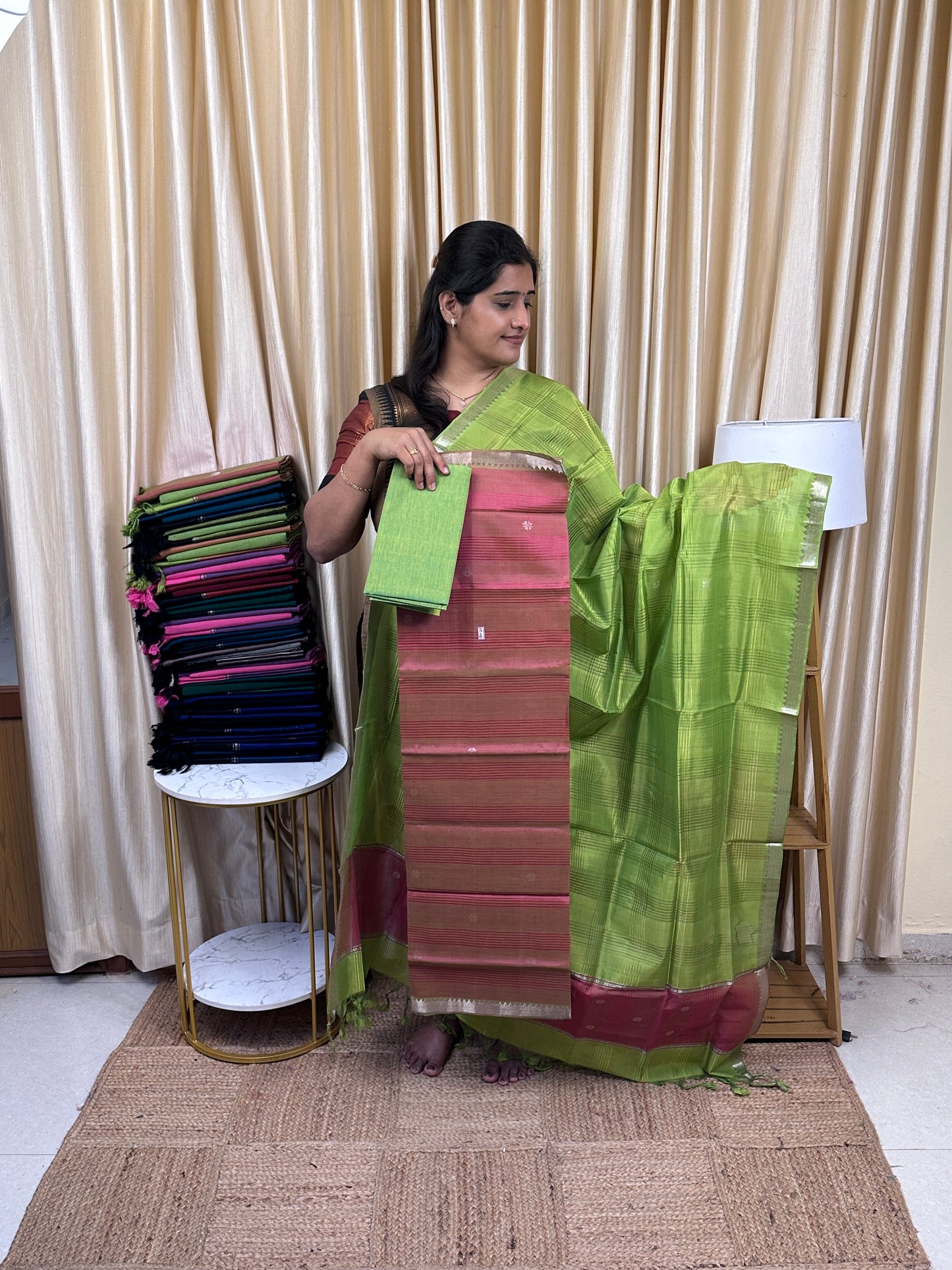 Special butta Handloom Mangalgiri pattu -SRM20