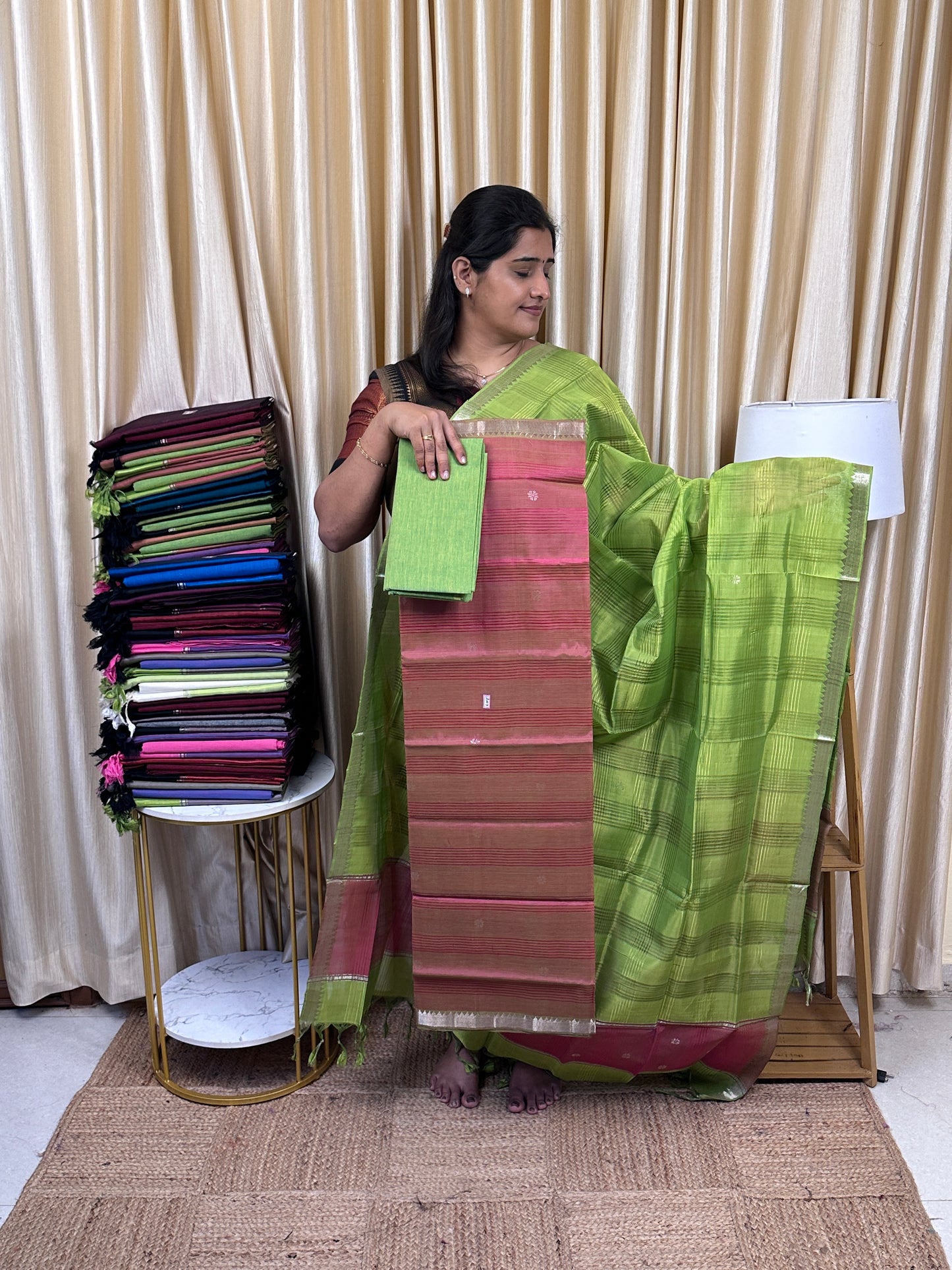 Special butta Handloom Mangalgiri pattu -SRM7