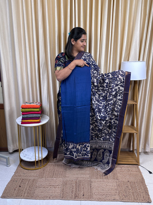 Gap border kalamkari 2 piece set - 8