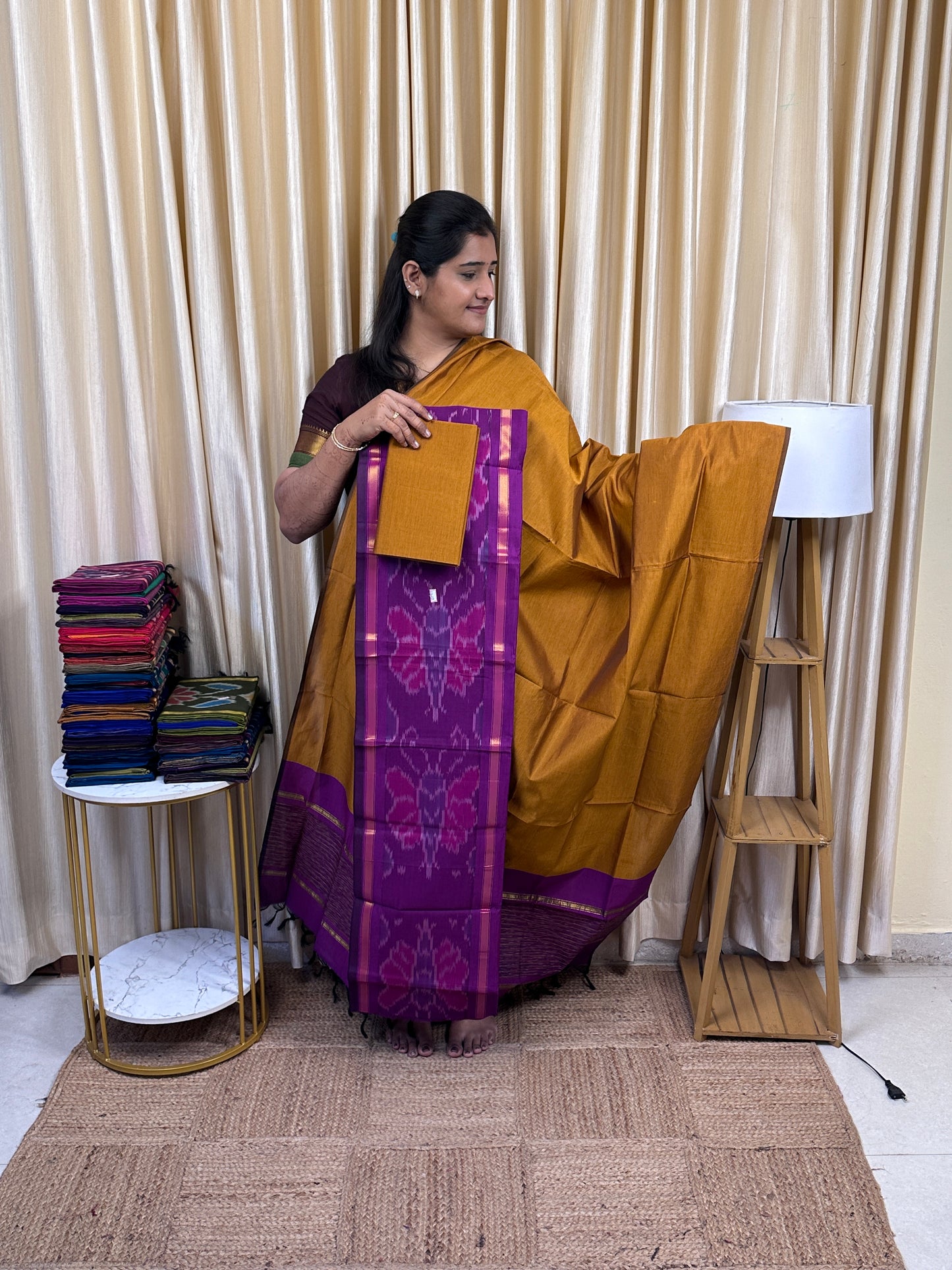 Pochampalli sico 3 piece set-SICO8