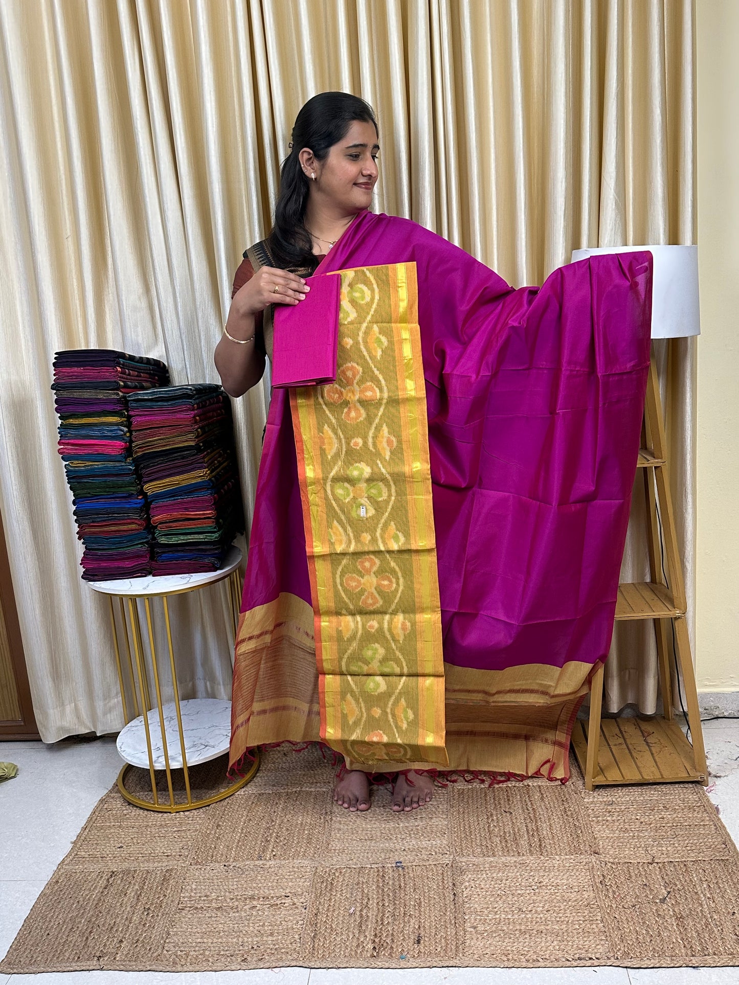 Pochampalli sico 3 piece set-SICO29