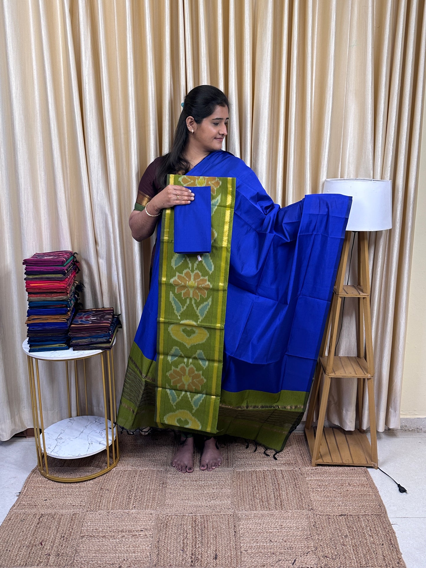 Pochampalli sico 3 piece set-SICO9