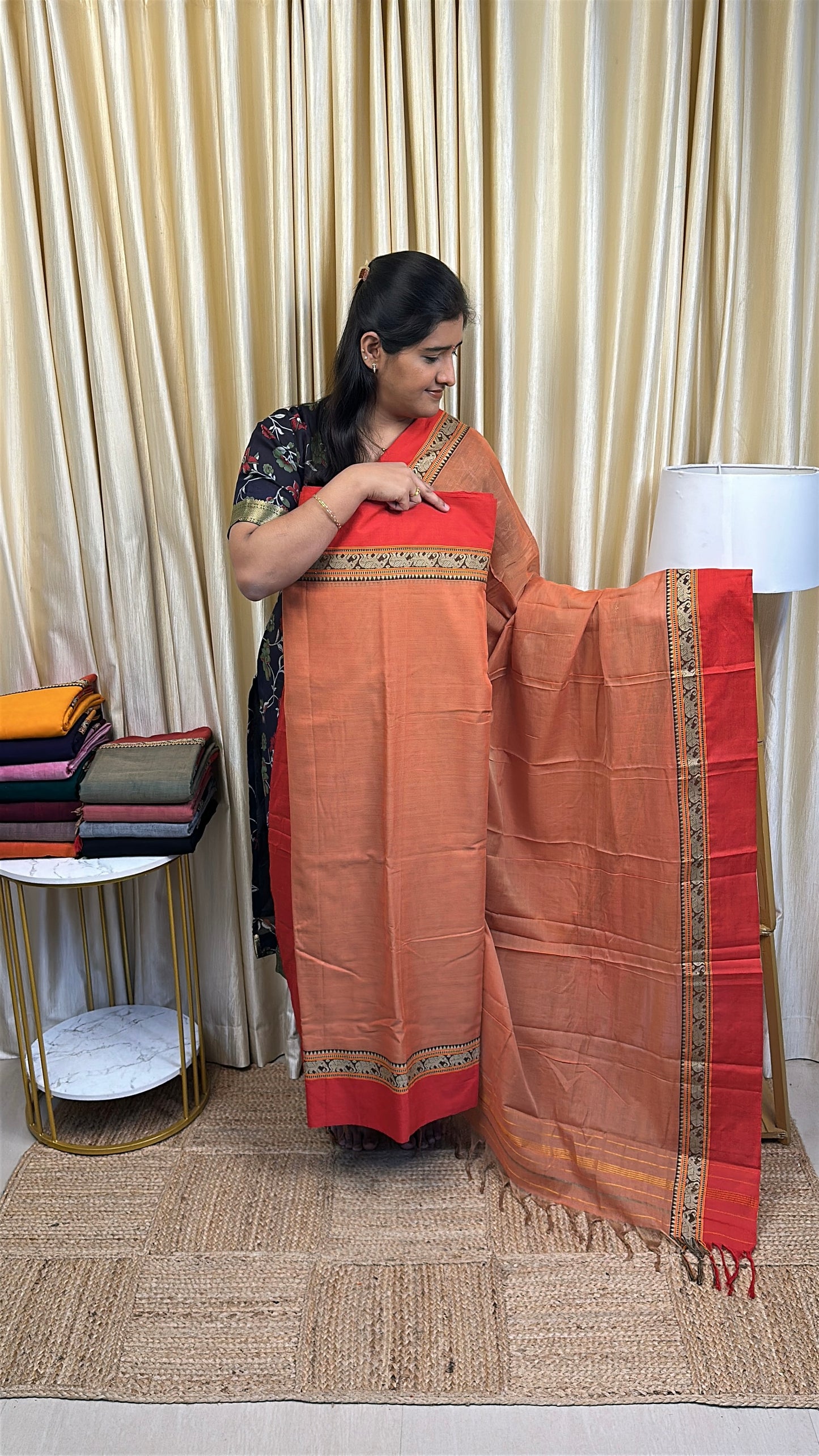 Narayanpet dress material (4.5mtr Top)  NEB-25