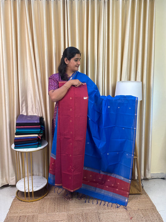Maheswari silk cotton 2 piece set- NMH46