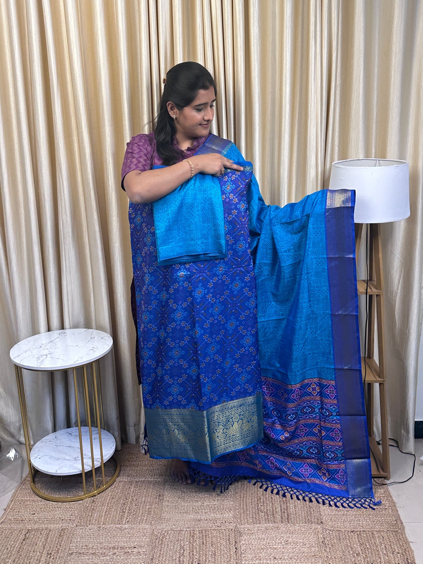 Kanchi  soft silk patola-VP 4