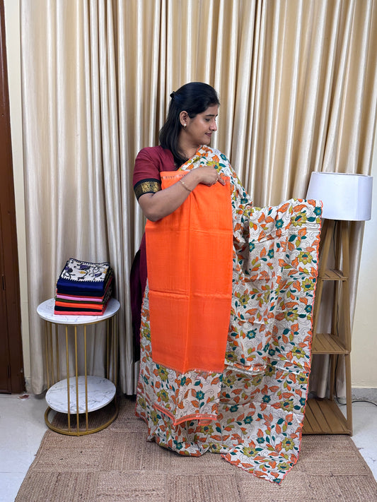 Gap border kalamkari 2 piece set - GAP19