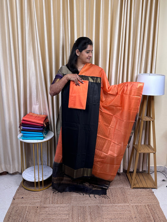 Mangalagiri silk cotton 3 piece set TMG-24
