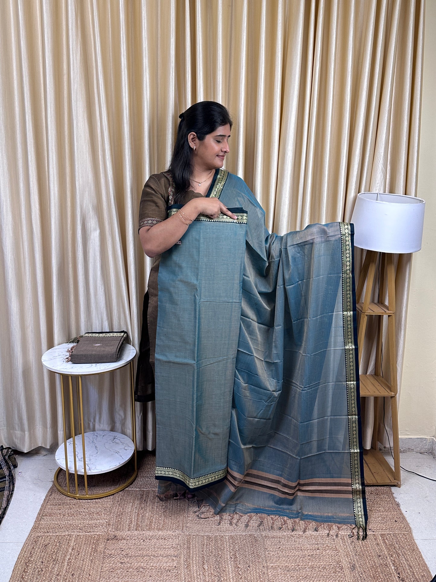 Narayanpet  dress material (4.5m top) - IVAL37