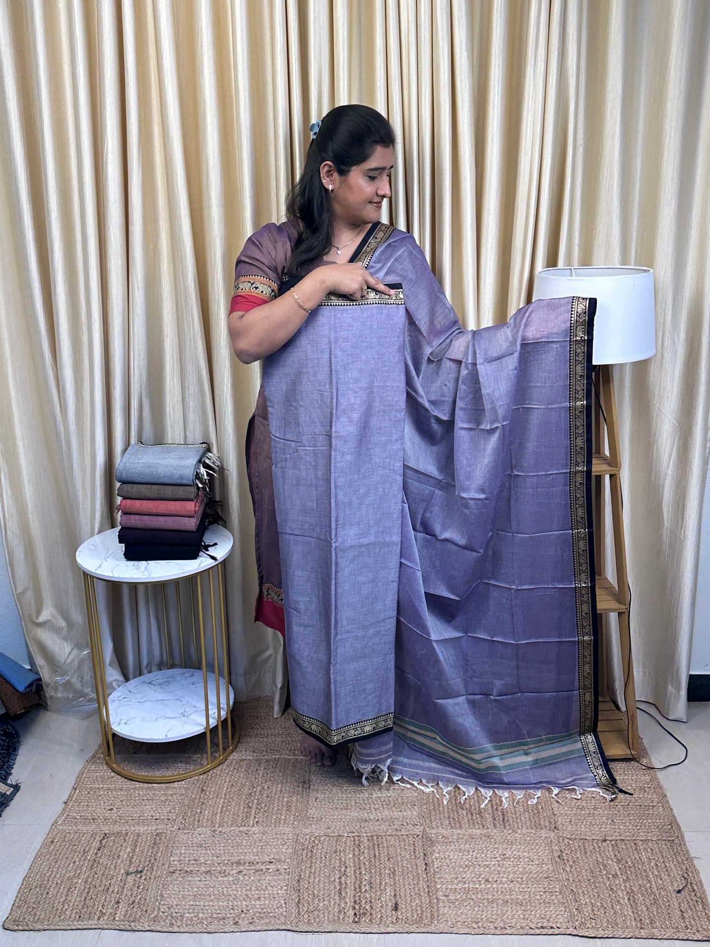 Narayanpet  dress material (4.5m top) - REGAL6