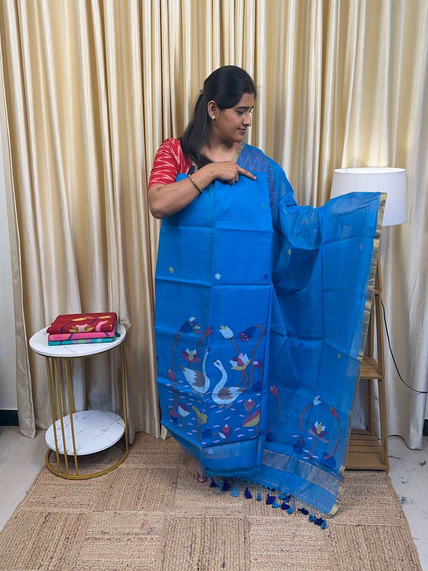 Muslin Jamdhani [handwork]-6