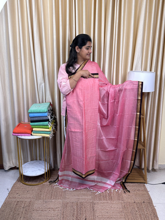 Narayanpet  checks Mercerised cotton (4.5 m Top)-NILA57