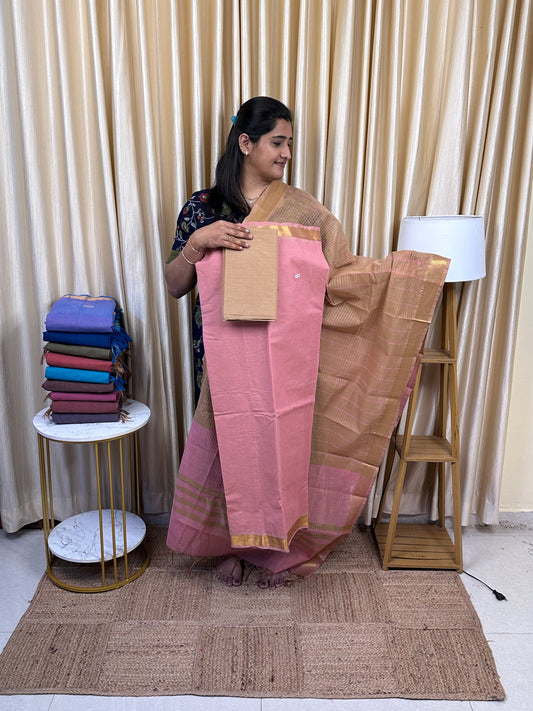 Premium Mangalgiri cotton 3 piece set - PMC31