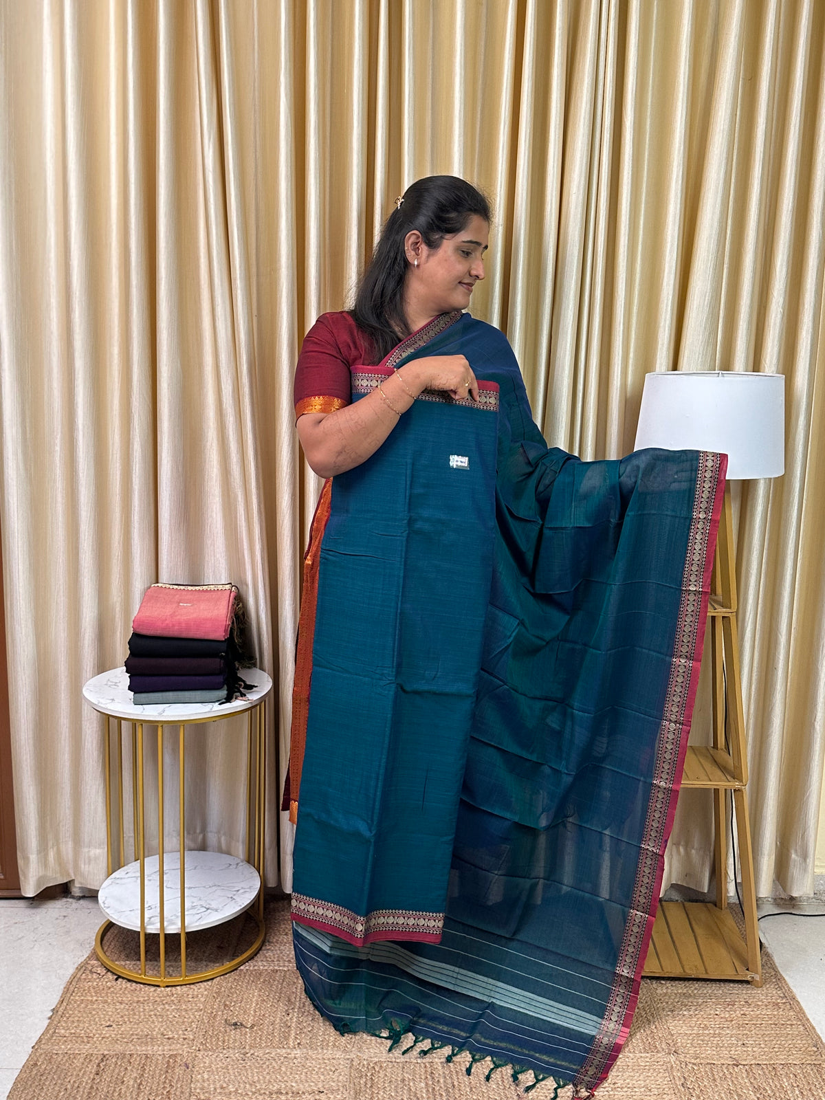 Narayanpet  dress material (4.5m top) - IVAL 109