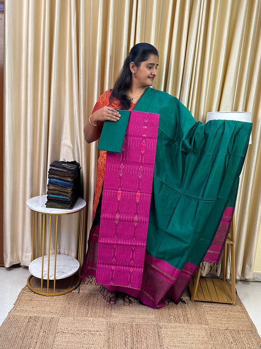 Special Pochampalli sico Full weave  3 piece set-SPD17