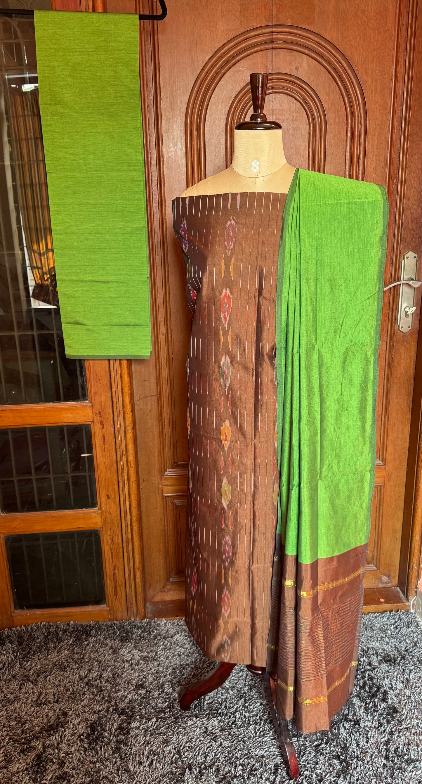 Special Pochampalli sico Full weave  3 piece set-SPD13