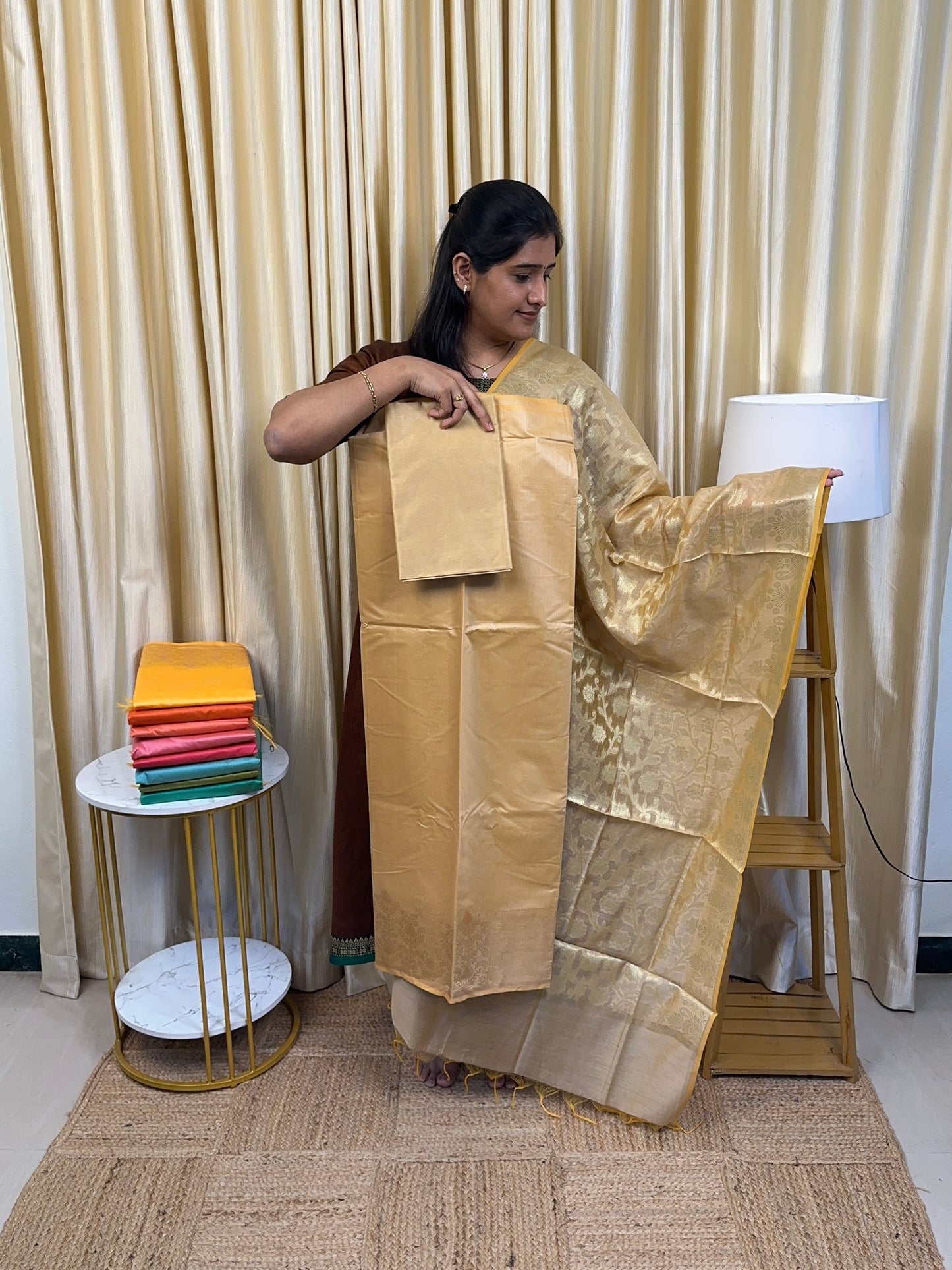 Brocade Banarasi vannam silk by cotton -7