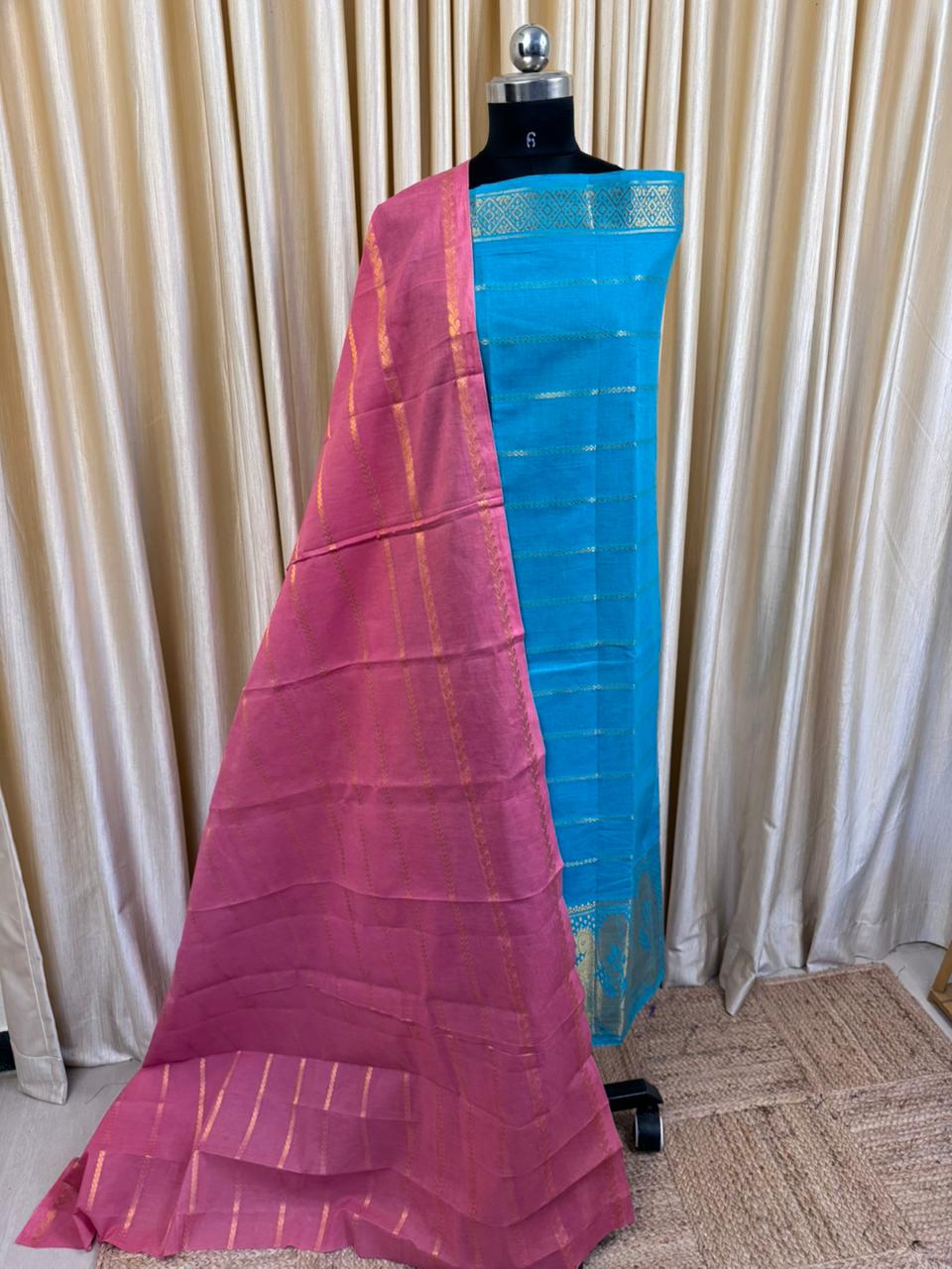 Sungudi Cotton salwar suit-2