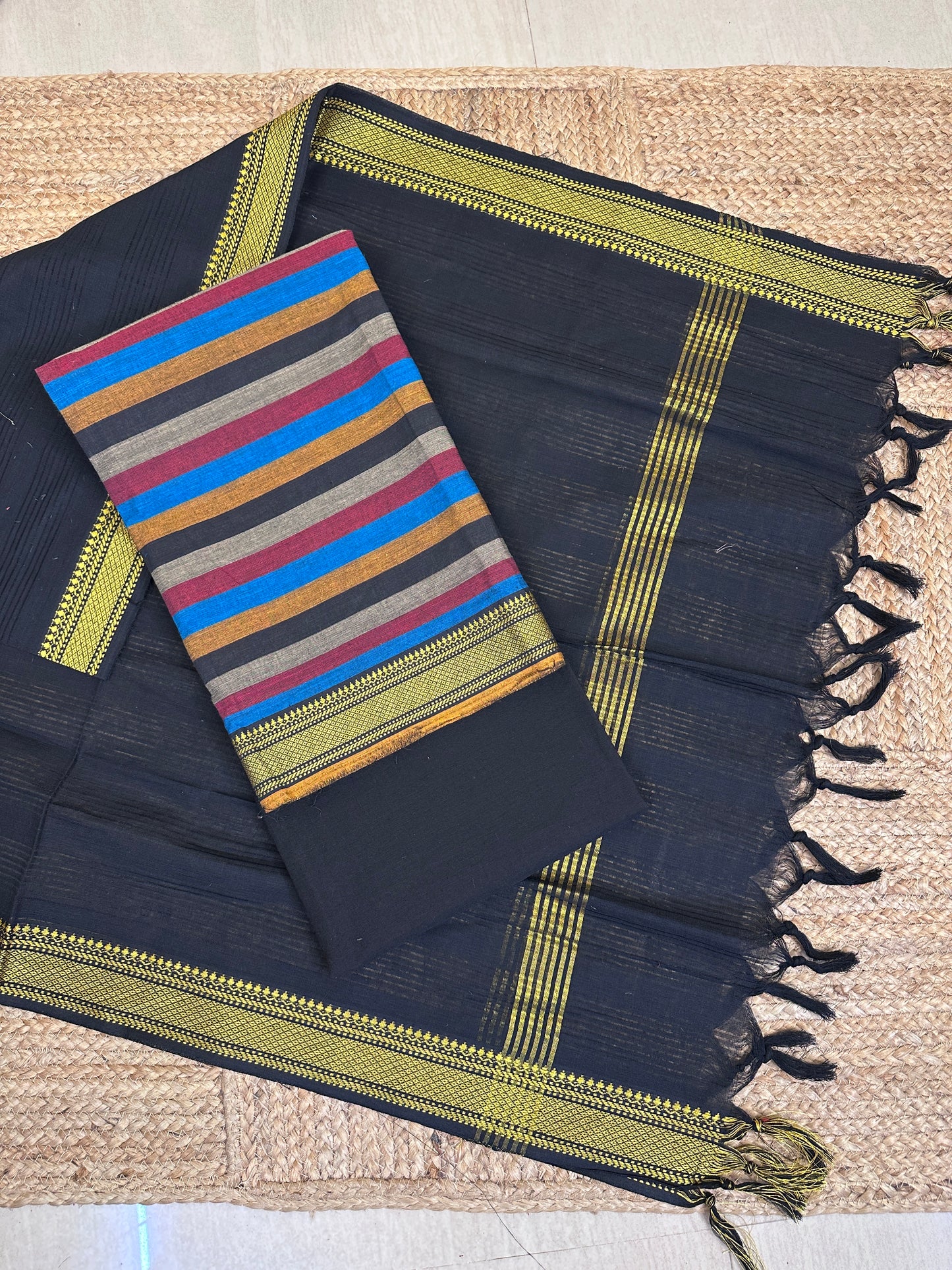 Budget friendly Mangalgiri STRIPES -1