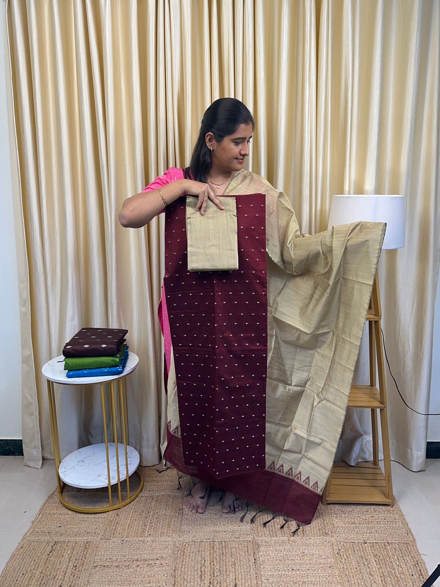 Merlot Dupion salwar suit