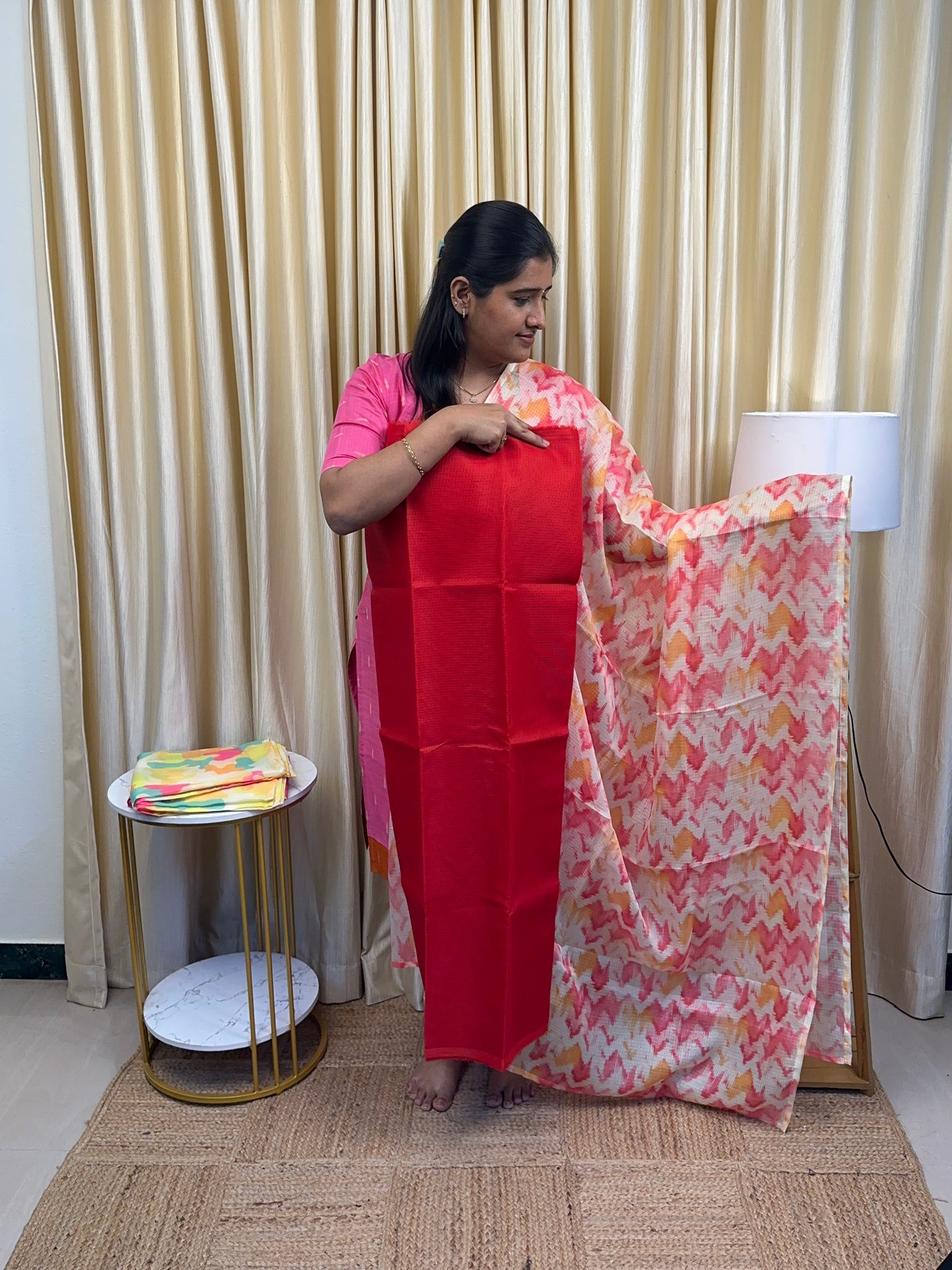 Kota  set crimson crush -(2 piece set)