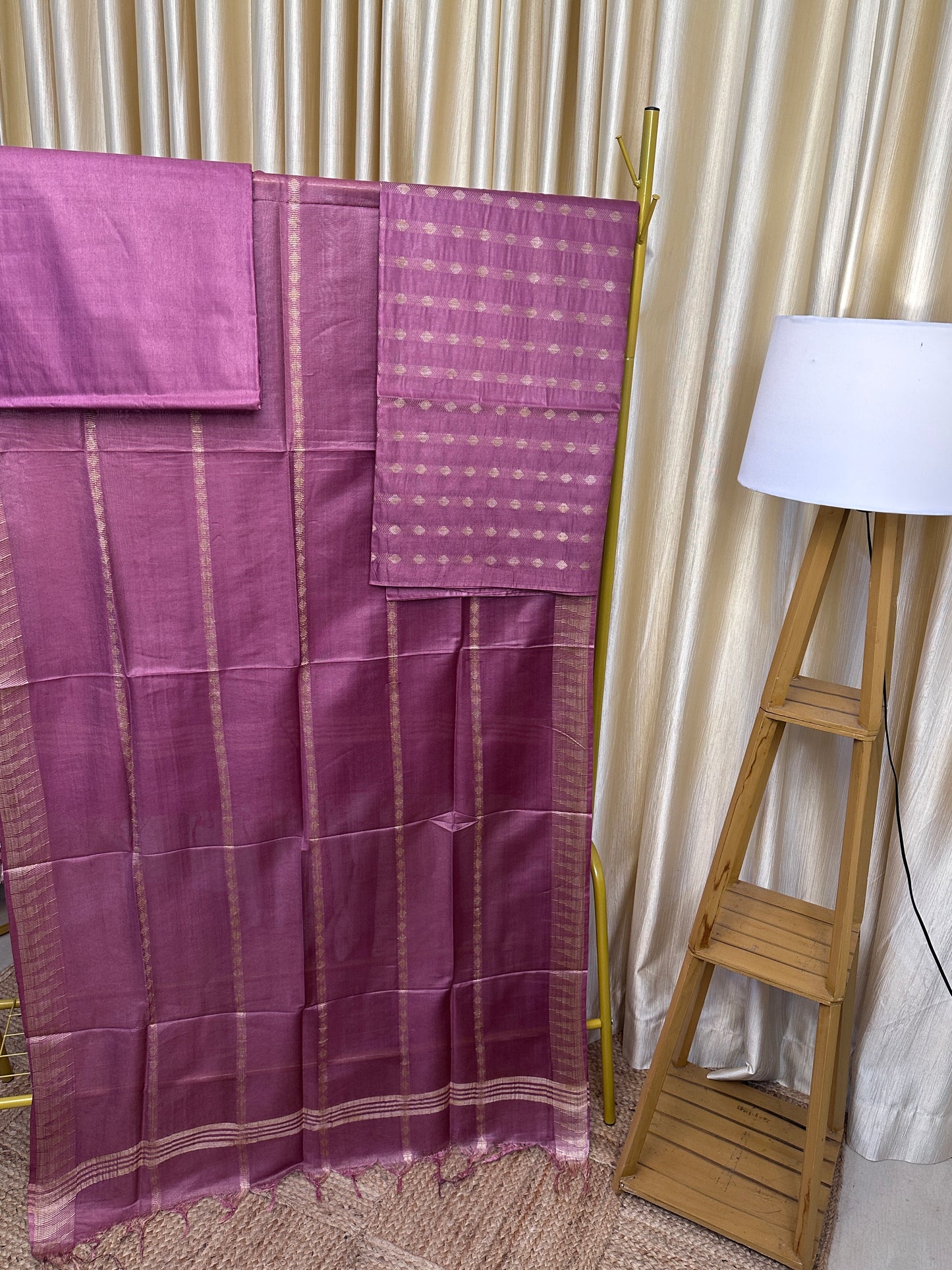 Matka tussar inspired salwar suit-MT1