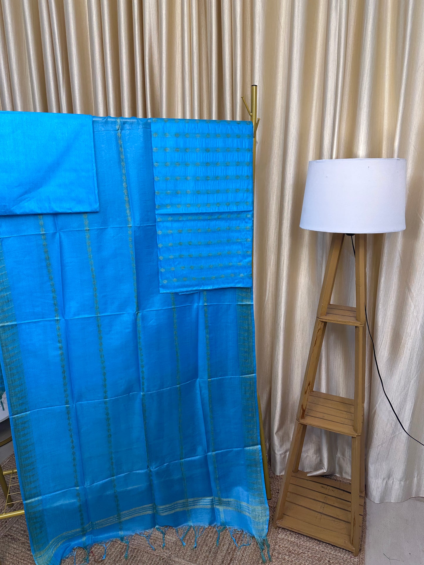 Matka tussar inspired salwar suit-MT7