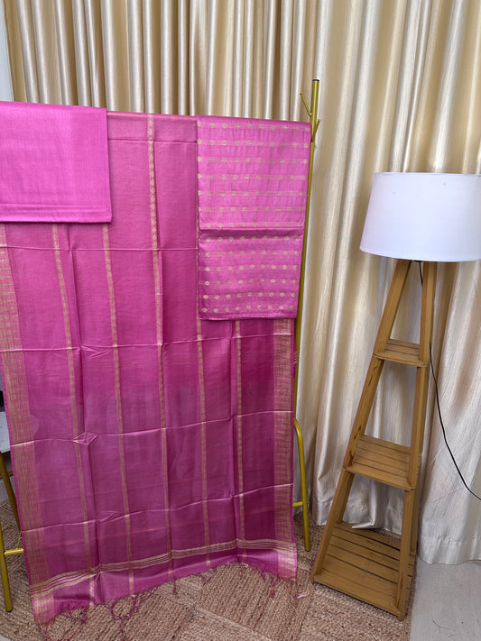 Matka tussar inspired salwar suit-MT3