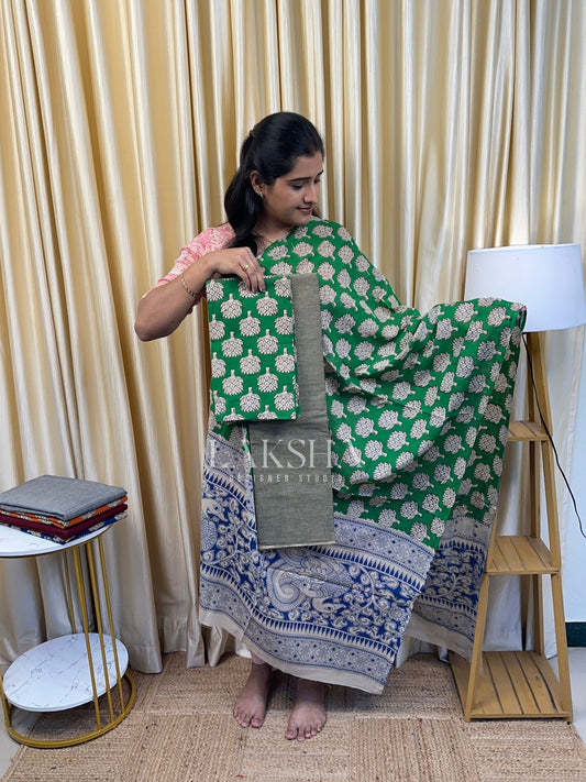 Kalamkari 2-Bronze Grey