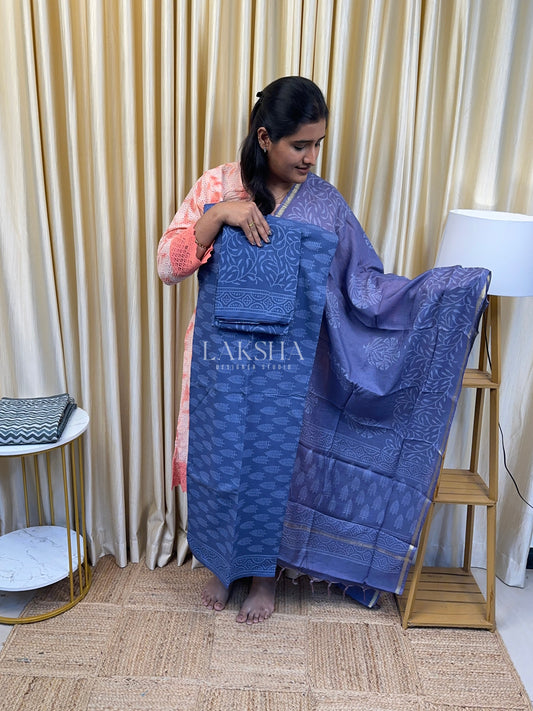 Chanderi Duppatta Cotton Suit-7