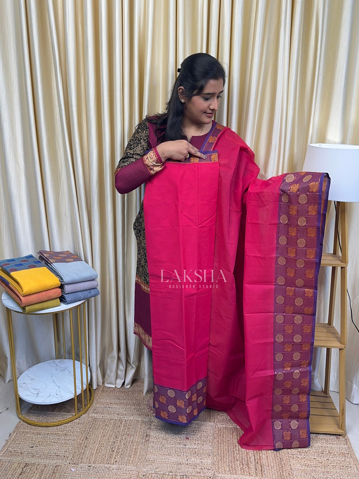 Cherry Chettinad Cotton